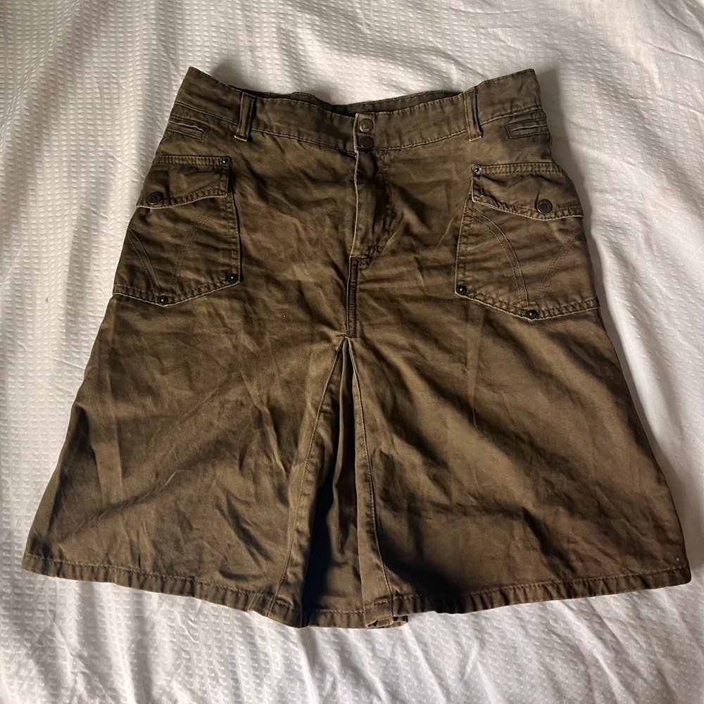 dolce & gabbana cargo skirt